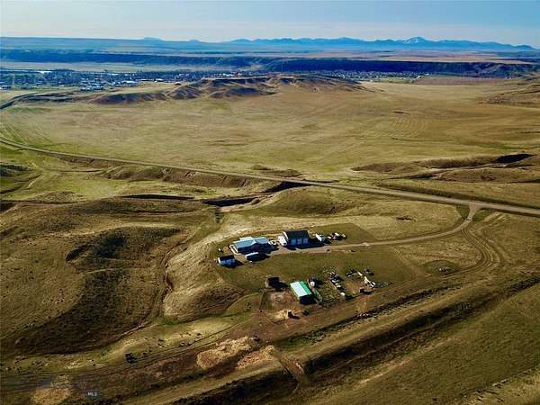 94.1 Acres of Recreational Land with Home for Sale in Fort Benton, Montana