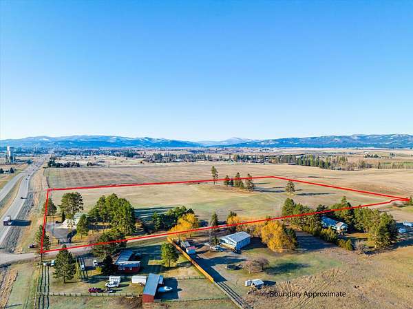 22 Acres of Land with Home for Sale in Kalispell, Montana