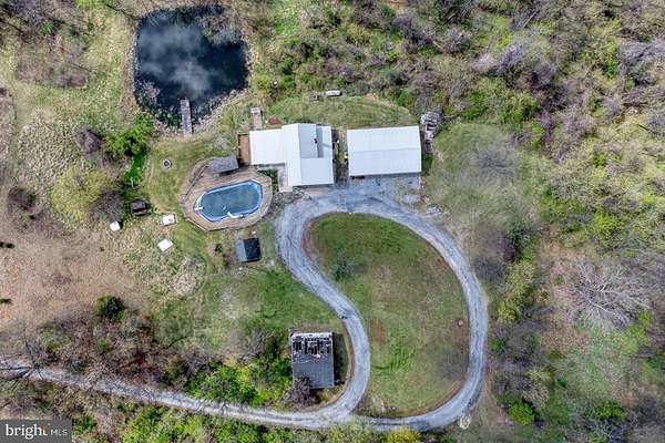 9.8 Acres of Residential Land with Home for Auction in Goldsboro, Pennsylvania