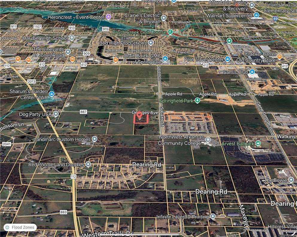 4.86 Acres of Improved Mixed-Use Land for Sale in Springdale, Arkansas