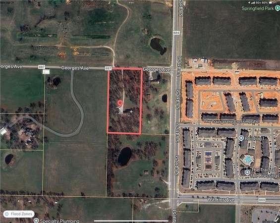 4.86 Acres of Improved Commercial Land for Sale in Springdale, Arkansas
