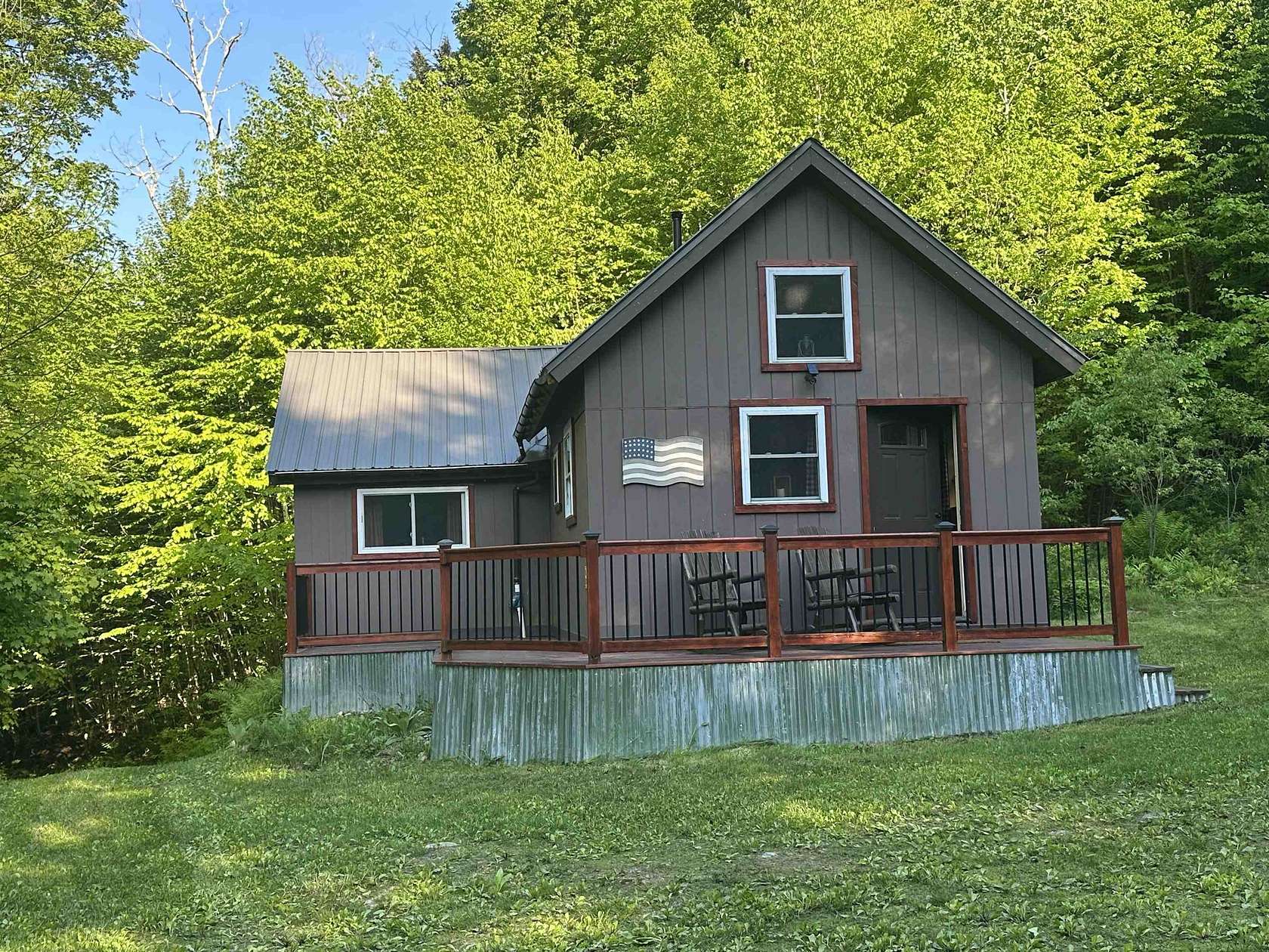 20.5 Acres of Recreational Land with Home for Sale in Bakersfield, Vermont