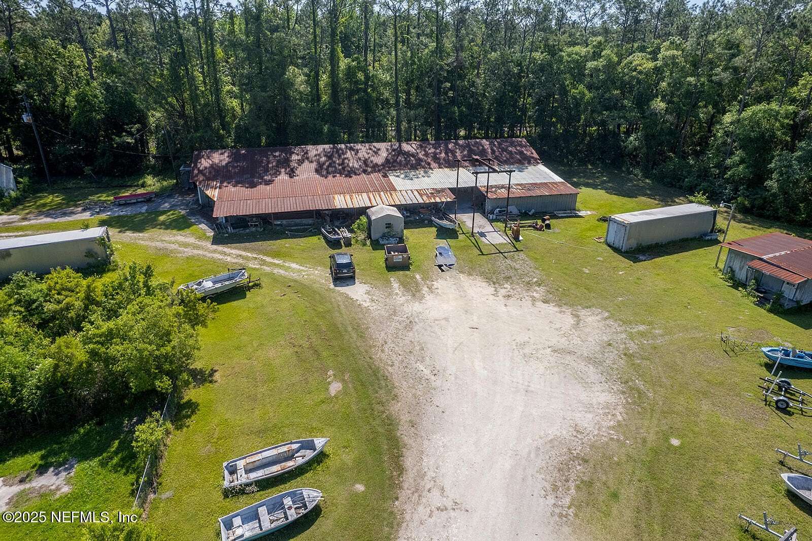 4.5 Acres of Improved Commercial Land for Sale in Starke, Florida