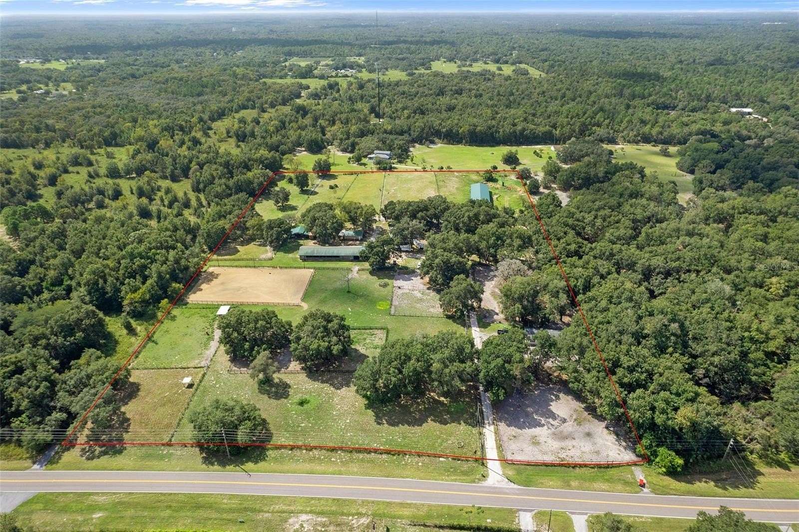 14.5 Acres of Land with Home for Sale in Hudson, Florida