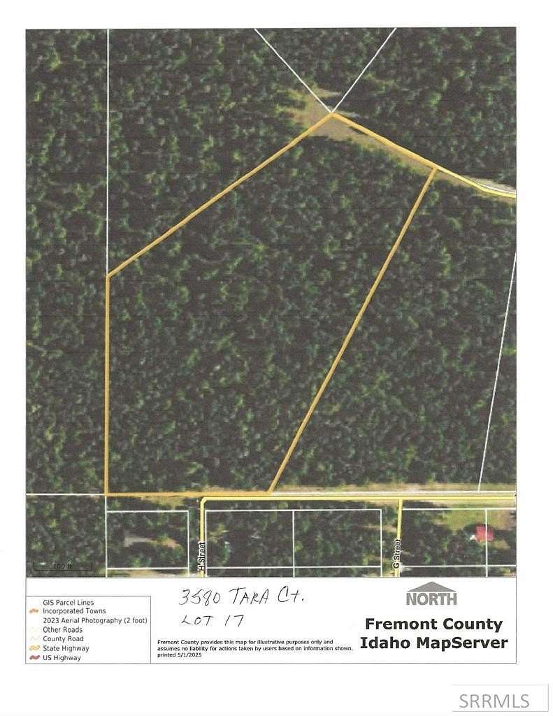 5.16 Acres of Land for Sale in Island Park, Idaho