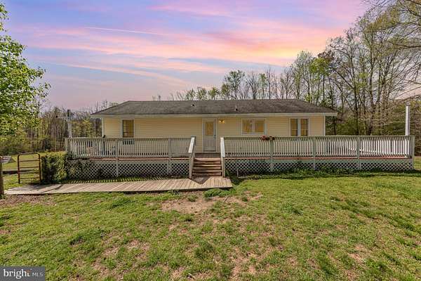 9.17 Acres of Land with Home for Sale in Beaverdam, Virginia