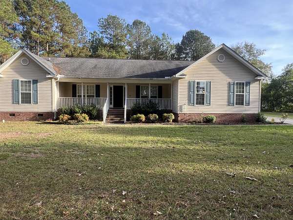 2 Acres of Residential Land with Home for Lease in Windsor, South Carolina