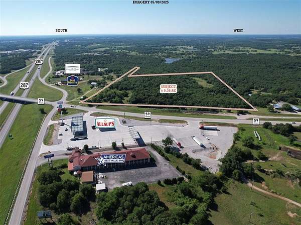 9.36 Acres of Mixed-Use Land for Sale in Bowie, Texas