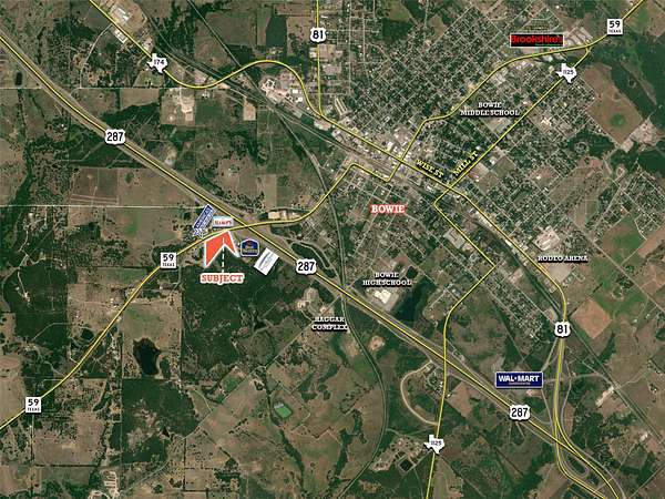 9.36 Acres of Mixed-Use Land for Sale in Bowie, Texas