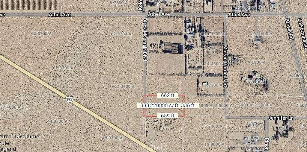 5.15 Acres of Land for Sale in Inyokern, California