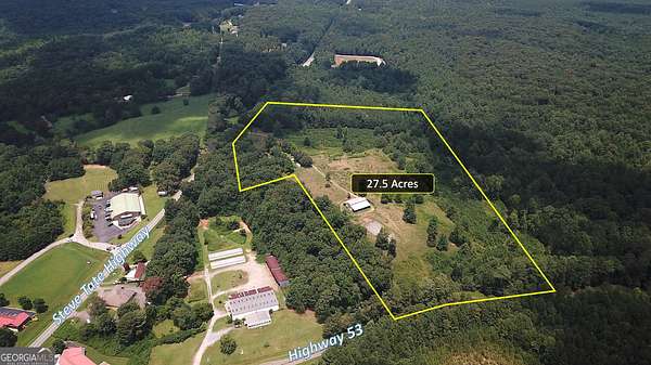27.5 Acres of Land for Sale in Marblehill, Georgia