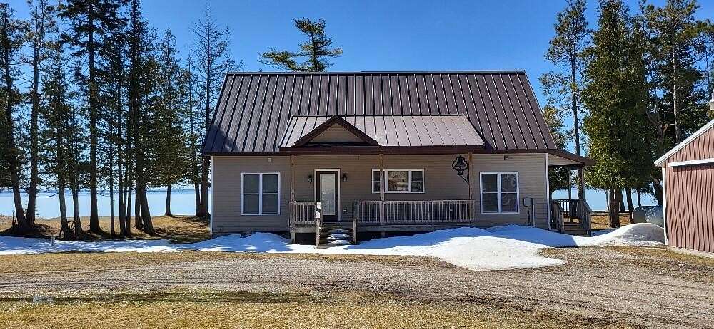 1.89 Acres of Residential Land with Home for Sale in Bois Blanc Township, Michigan