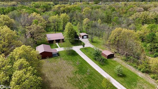 15.5 Acres of Land with Home for Sale in Centerville, Iowa