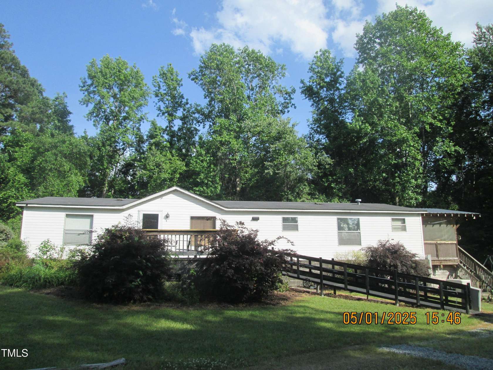 2.43 Acres of Residential Land with Home for Sale in Willow Springs, North Carolina