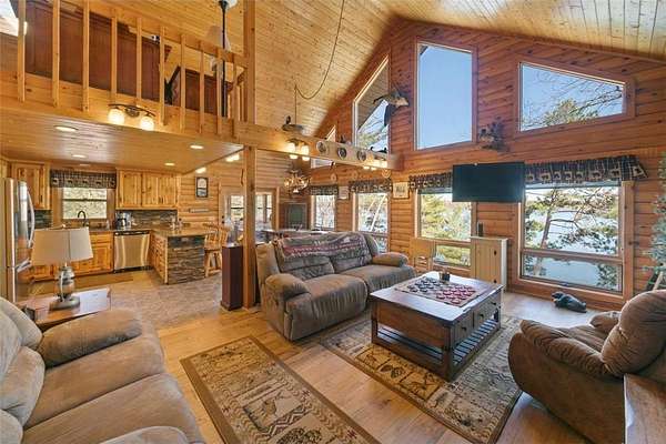 6.12 Acres of Land with Home for Sale in Hackensack, Minnesota