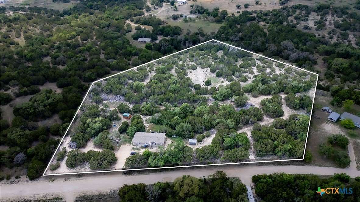 10 Acres of Land with Home for Sale in Kempner, Texas