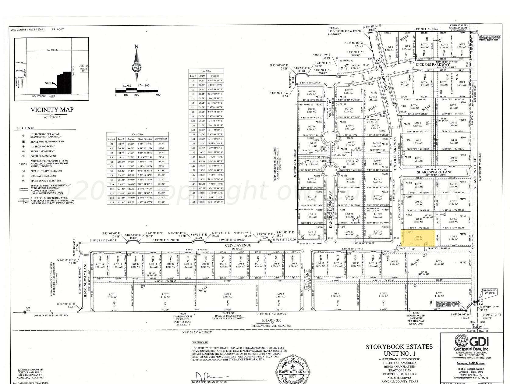 1.26 Acres of Residential Land for Sale in Amarillo, Texas