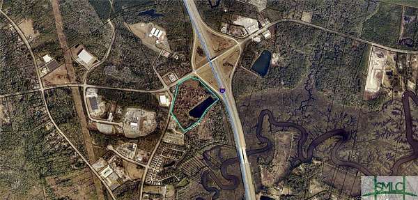 22.5 Acres of Commercial Land for Sale in Kingsland, Georgia