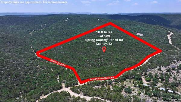 10.8 Acres of Recreational Land for Sale in Leakey, Texas