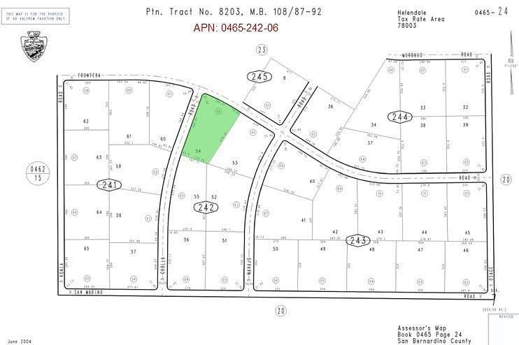 2 Acres of Residential Land for Sale in Adelanto, California