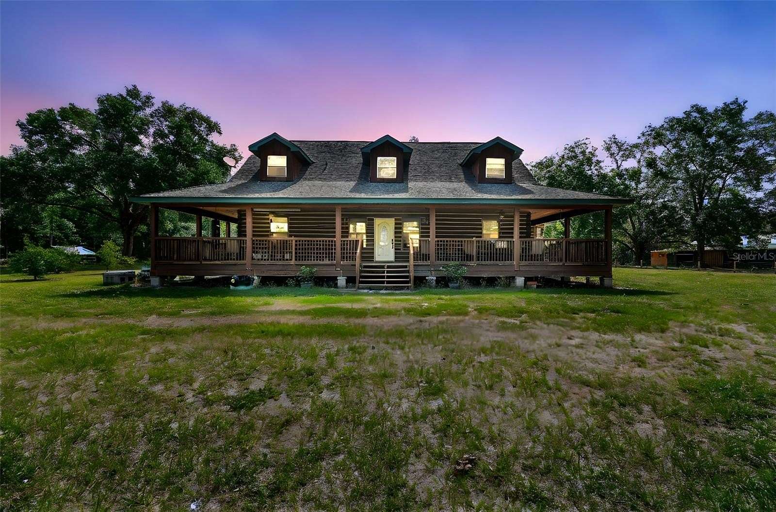 16.8 Acres of Recreational Land with Home for Sale in Dade City, Florida