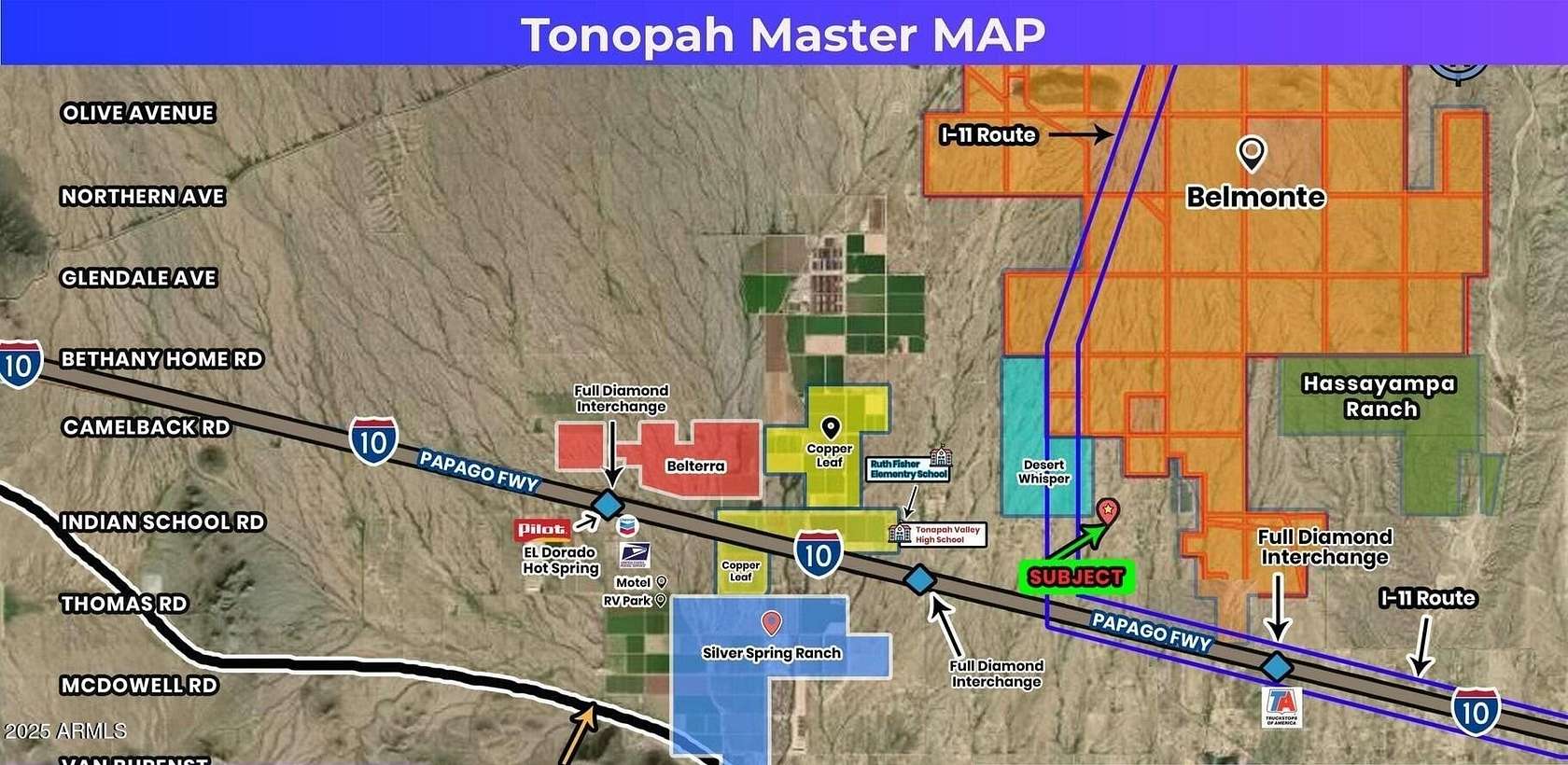 20 Acres of Mixed-Use Land for Sale in Tonopah, Arizona