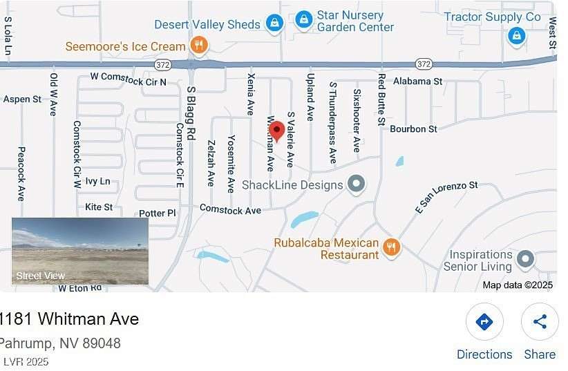 0.2 Acres of Residential Land for Sale in Pahrump, Nevada