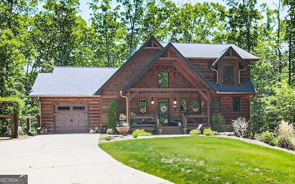 3.4 Acres of Residential Land with Home for Sale in Morganton, Georgia