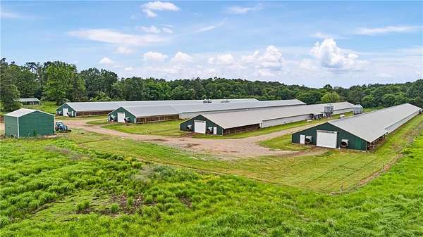 70 Acres of Recreational Land & Farm for Sale in Havana, Arkansas