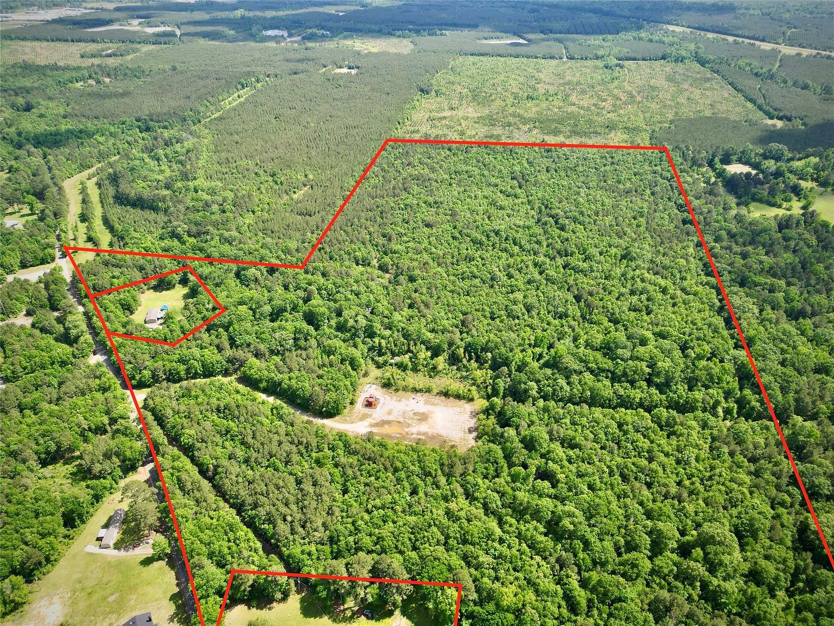 78.4 Acres of Recreational & Residential Land for Sale in Frierson, Louisiana