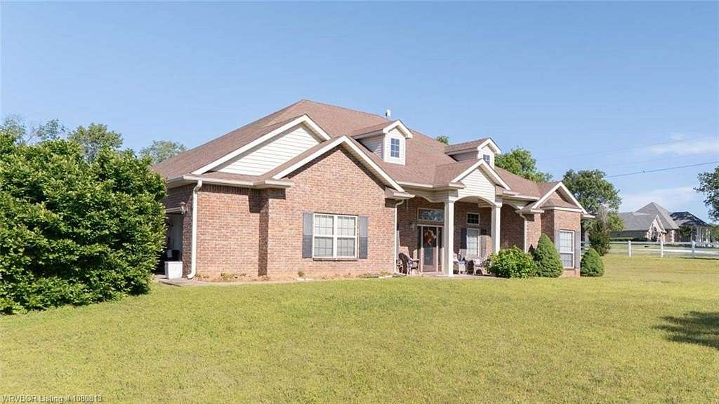 3 Acres of Residential Land with Home for Sale in Muldrow, Oklahoma