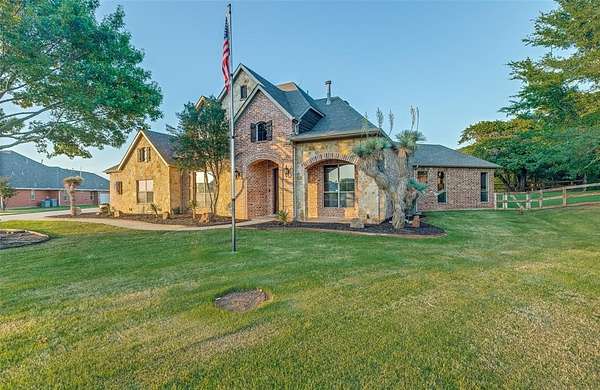 2 Acres of Residential Land with Home for Sale in Aubrey, Texas