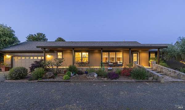 2.5 Acres of Residential Land with Home for Sale in Napa, California
