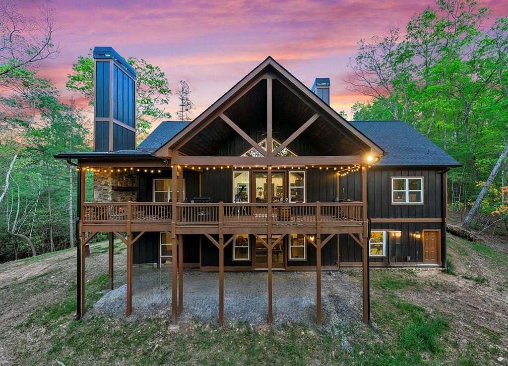 5.13 Acres of Residential Land with Home for Sale in Mineral Bluff, Georgia