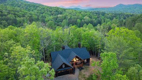 5.13 Acres of Land with Home for Sale in Mineral Bluff, Georgia