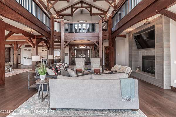 5 Acres of Residential Land with Home for Sale in Bedford, Wyoming