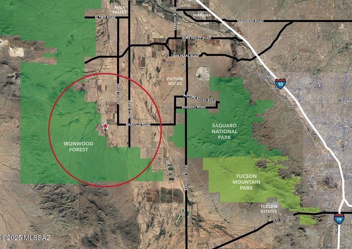 35.2 Acres of Land for Sale in Marana, Arizona