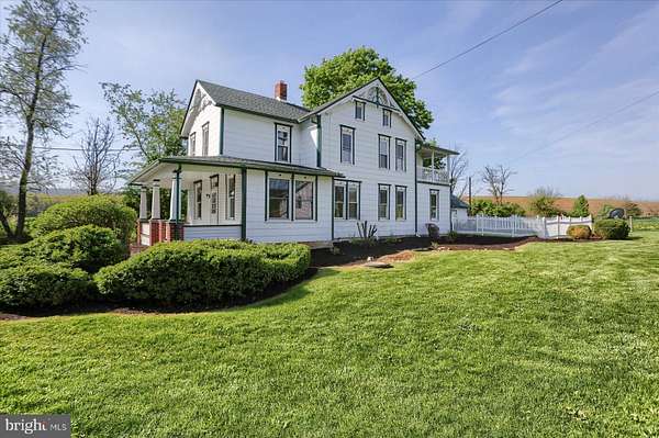 10.7 Acres of Land with Home for Auction in Loysville, Pennsylvania