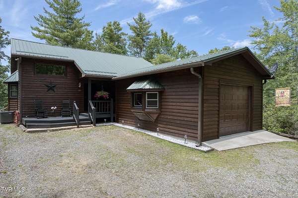 2.13 Acres of Residential Land with Home for Sale in Mountain City, Tennessee