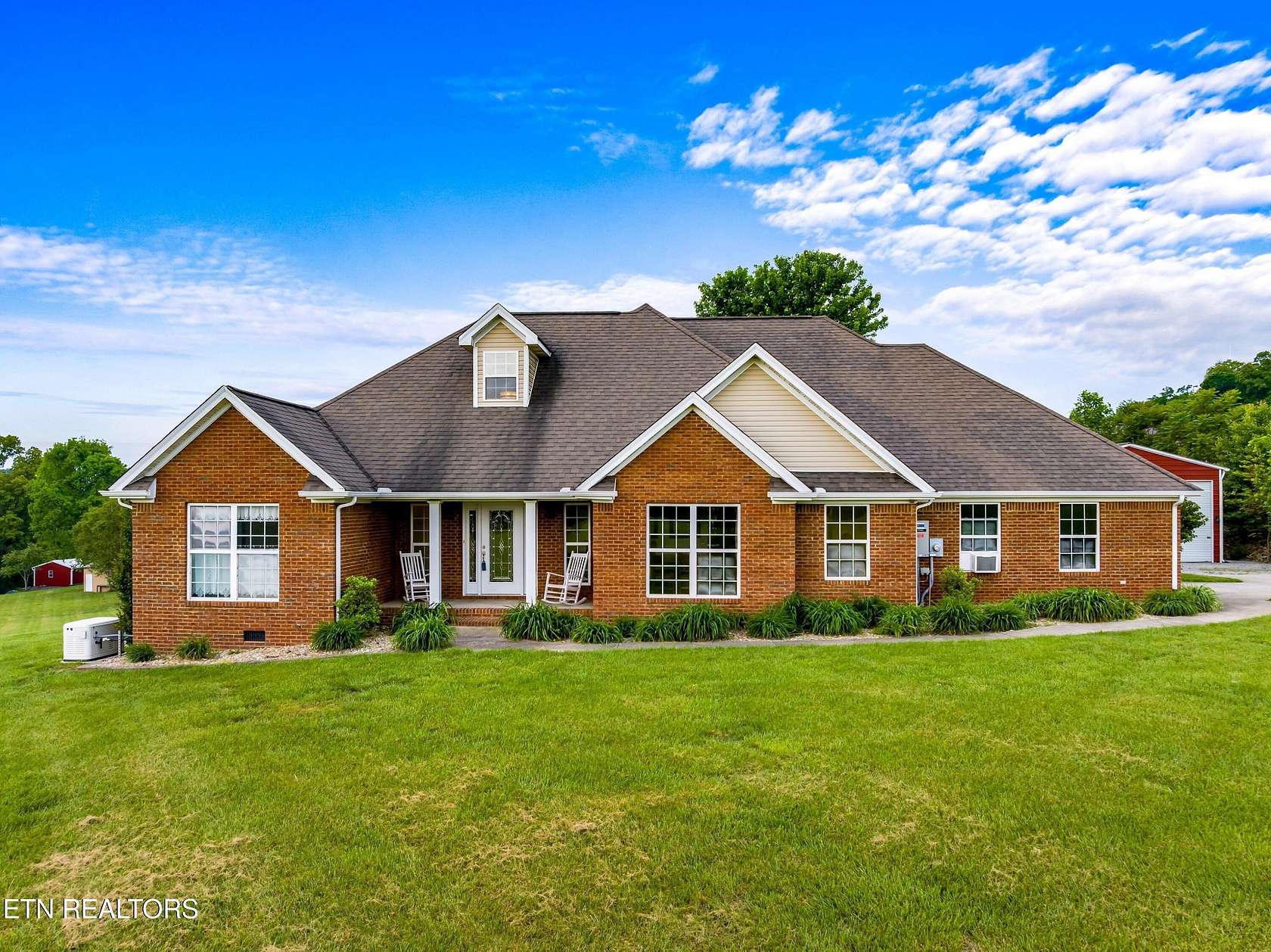 21.7 Acres of Agricultural Land with Home for Sale in Dandridge, Tennessee