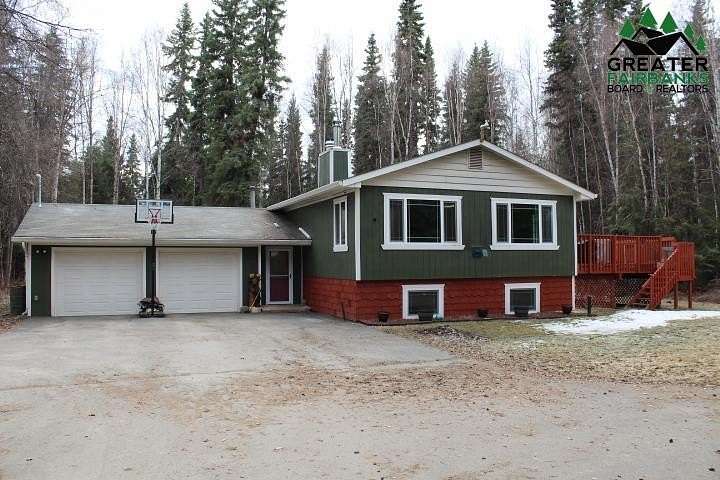 2.1 Acres of Residential Land with Home for Sale in North Pole, Alaska