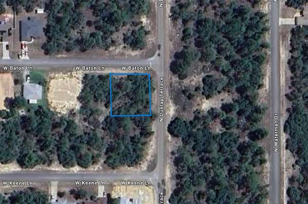 0.3 Acres of Residential Land for Sale in Citrus Springs, Florida