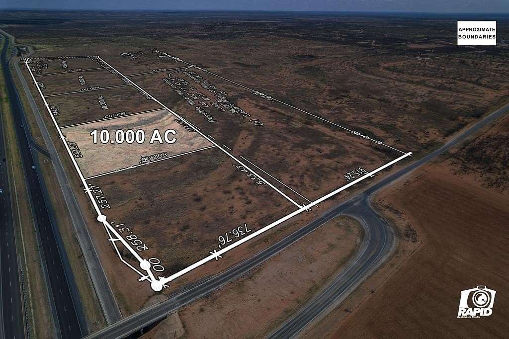 10 Acres of Commercial Land for Sale in Coahoma, Texas