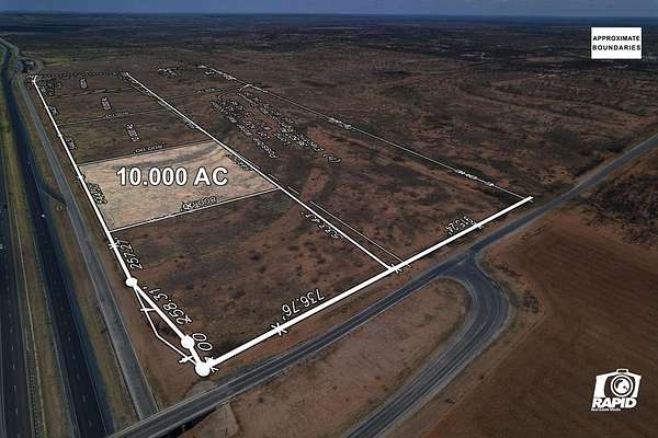 10 Acres of Commercial Land for Sale in Coahoma, Texas