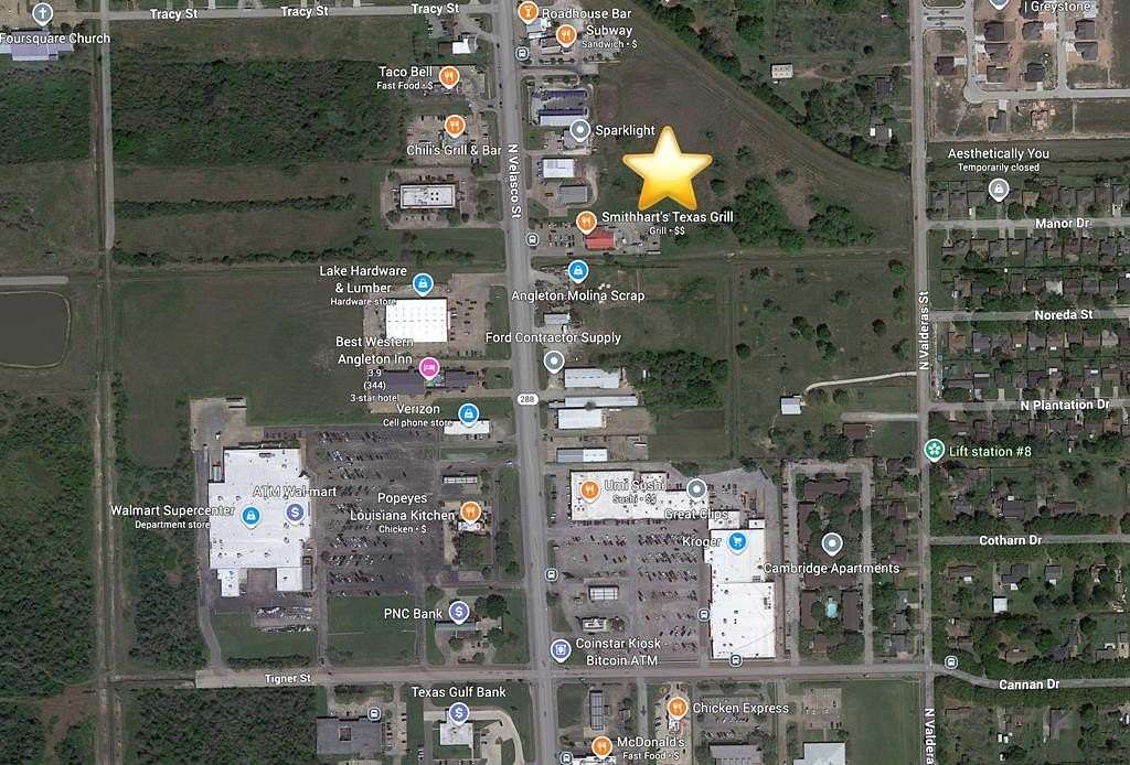 5.23 Acres of Mixed-Use Land for Sale in Angleton, Texas