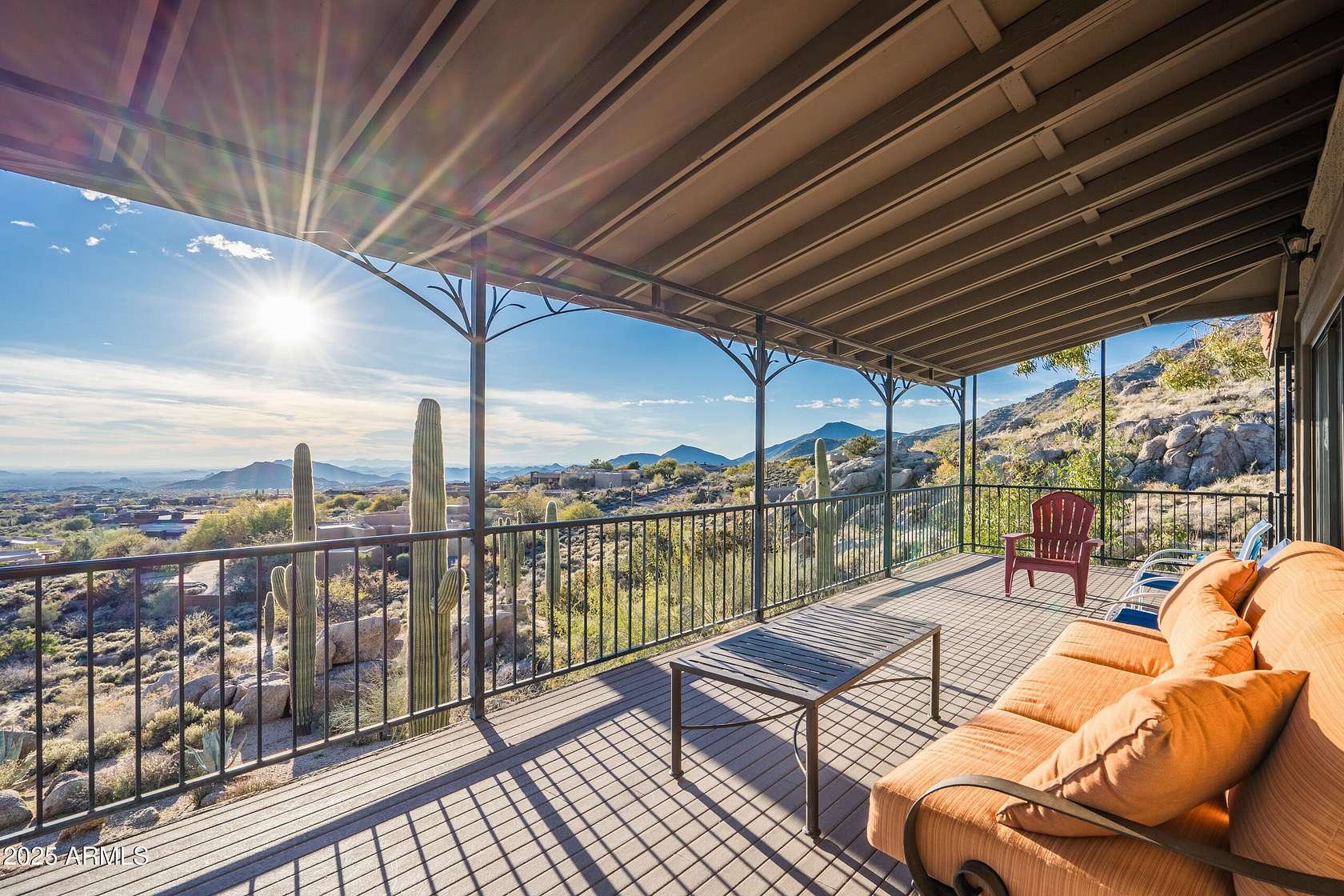 2.37 Acres of Residential Land with Home for Lease in Cave Creek, Arizona