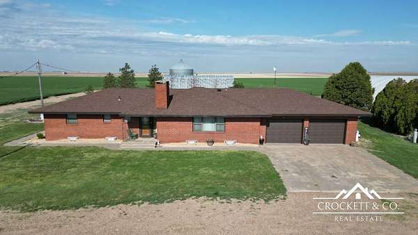 8.35 Acres of Residential Land with Home for Sale in Holcomb, Kansas