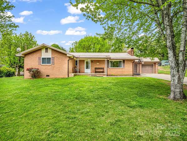 2.14 Acres of Residential Land with Home for Sale in Penrose, North Carolina