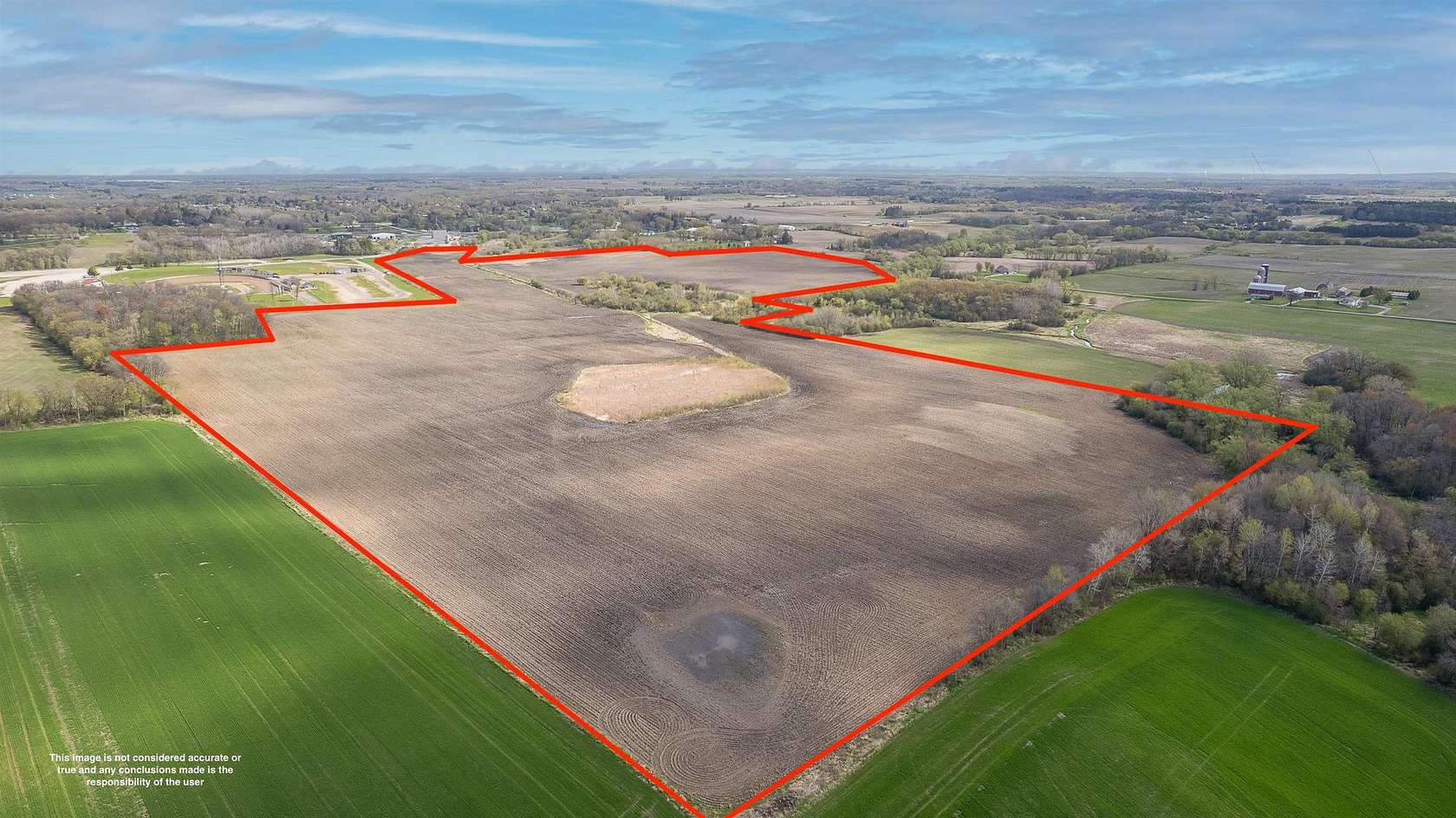 129 Acres of Agricultural Land for Sale in Beaver Dam, Wisconsin