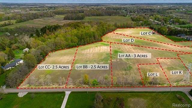 2.5 Acres of Residential Land for Sale in Macomb, Michigan